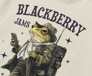BlackBerry Jams Vintage Oversized T-Shirt