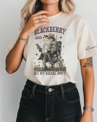 BlackBerry Jams Vintage Oversized T-Shirt